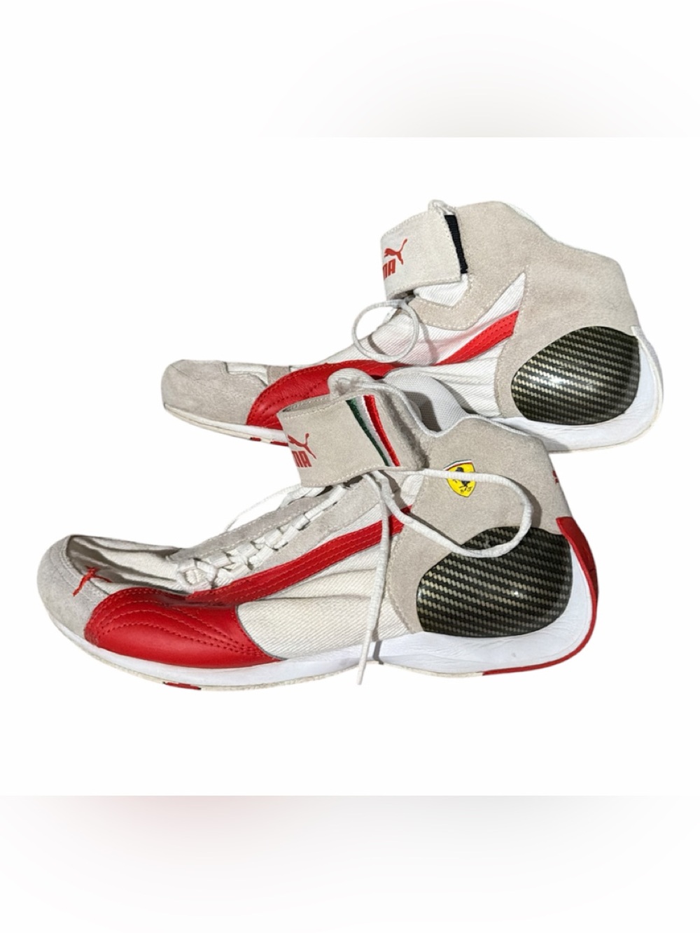 Puma Ferrari Speedcat Vintage High-top Driving Sneakers - Picture 4 of 7